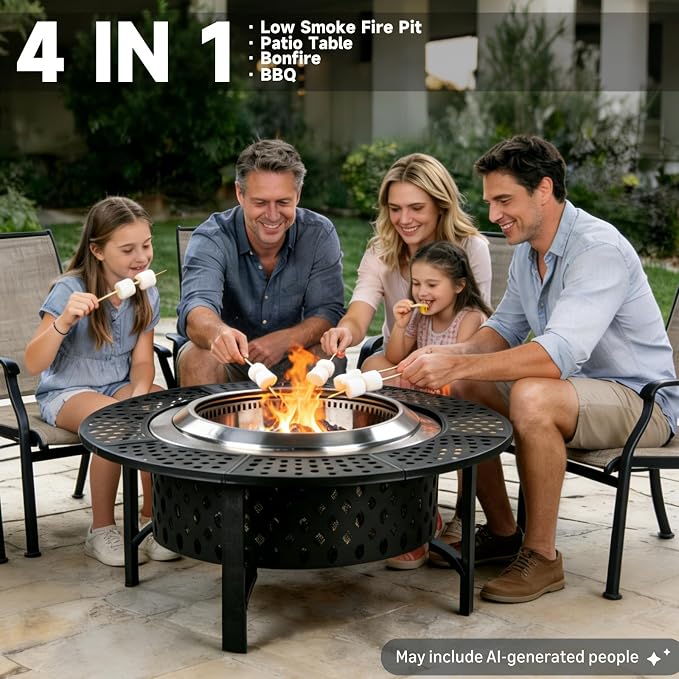 OutVue 42 Inch Smokeless Fire Pit - Image 2