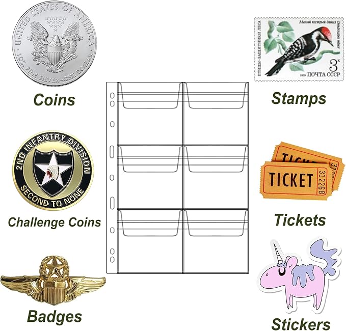 MUQING 120 Pockets Coin Collection Suppliers - Image 2