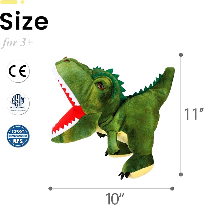 Easfan Plush Dinosaur Hand Puppet - Image 4