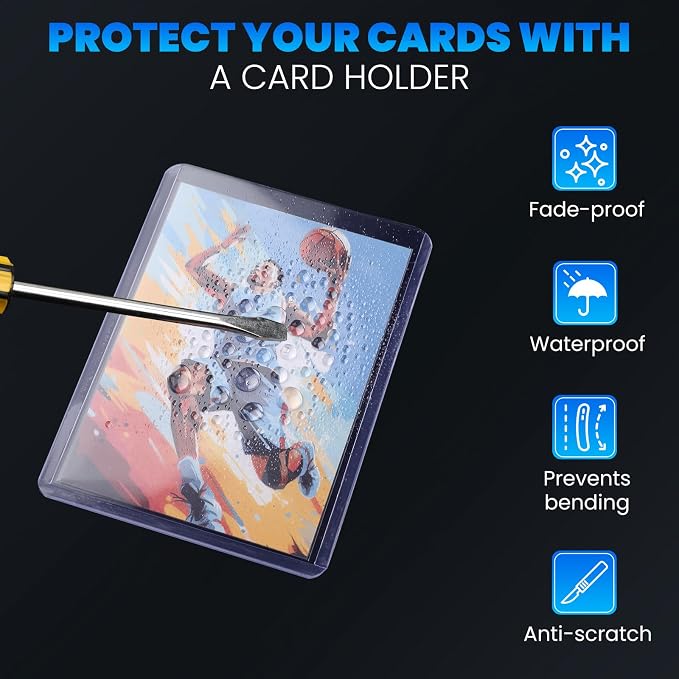 600 Card Sleeves Top Loaders for Cards, Baseball Card Protectors, Trading Card - Image 3
