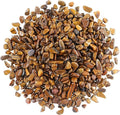 Decorative Rocks, 1 Lb/460g Tiger's Eye Stones Irregular Gem Pebbles Quartz by WAYBER