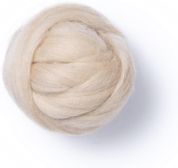 Pure Wool roving, 2 OZ. Best Wool - Image 2