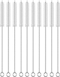 Straw Cleaner Brush Extend 12 inch, Extra Wide 12mm diam Pipe Cleaners by BEUICIRY