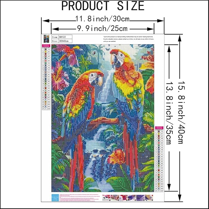 5D Bird Diamond Art Painting Kits - Image 5