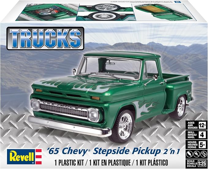 Revell '65 Chevy Stepside Pickup 2N1 - Image 2