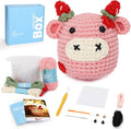 Crochet Kit for Beginners Adults by CROCHETBOX