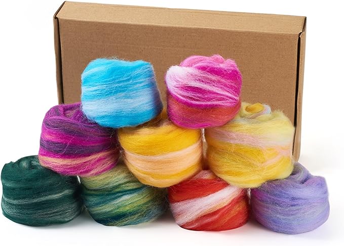 FASHEWELRY 1.5 OZ Wool Felting Set by FASHEWELRY