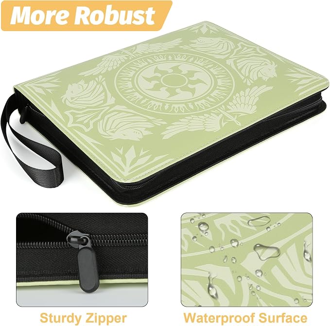 9-Pocket Card Binder for MTG, 720 Double Sided Pocket PU Trading Collection - Image 3