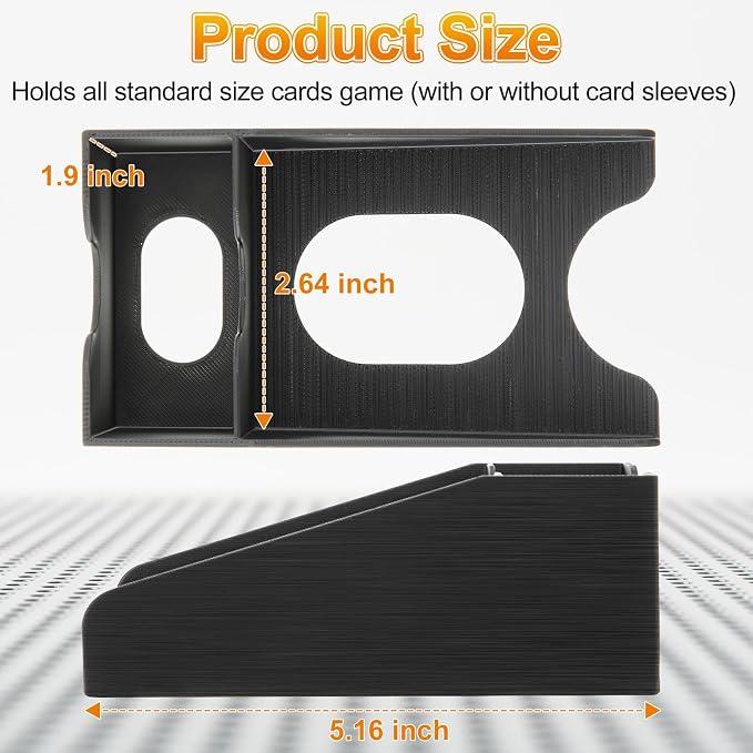 1 Pcs Draw and Discard Card Game Holder - Image 2