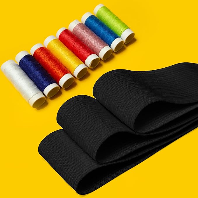 Elastic Band for Sewing, 1.5 Inch x 12 Yard High Elasticity Sewing Elastic - Image 5