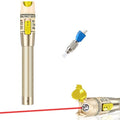 VFL Visual Fault Locator 100mw Fiber Optic Cable Troubleshoot Kit 2.5 mm Universal Connector, with 1pc FC to LC Adapter for Telecommunications & CATV Maintenance