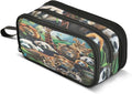 Animals Pencil Case Box Boys Girls Large Pencil Pouch Zipper Compartments Big by BOENLE-WELCOMEYOURCOMING