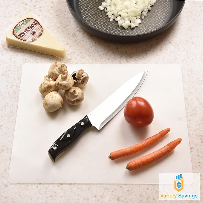 Kitchen Cutting Board | Flexible Chopping Mats | Food Safety | Hanging Hole - Image 2