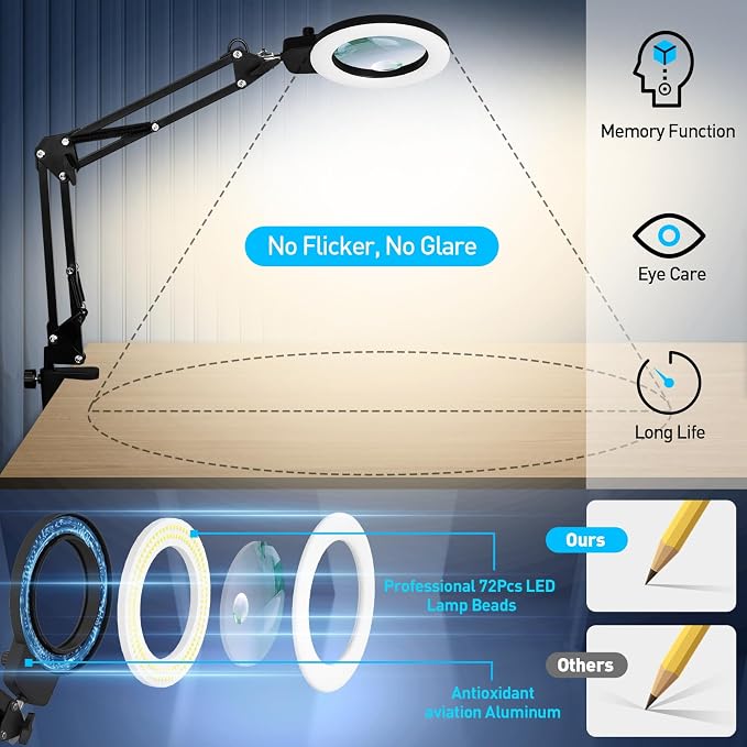KIRKAS 12X & 30X Magnifying Glass - Image 7