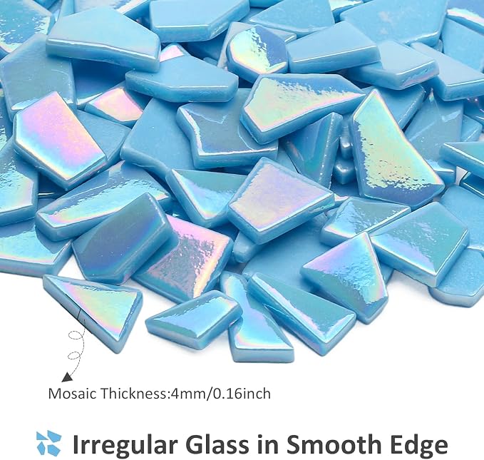 Youway Style Iridescent Glass Mosaic Tiles - Image 4