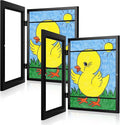 Kids Frames, 8.5x11 Front Opening Kids Artwork Frames Changeable, Holds 50 Pcs by GULETHUN