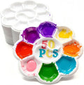 Paint Palettes, One Time Use Plastic, Paint Holder, DIY Craft Class by Dooyilets