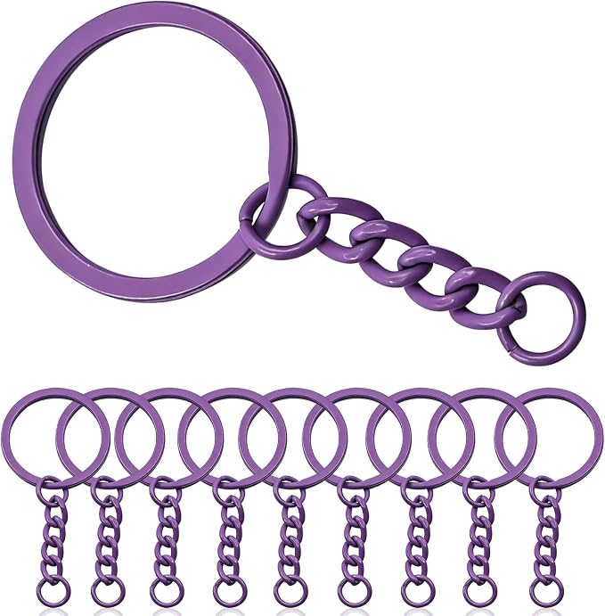 Colored Key Rings Bulk Keychains by Unknown