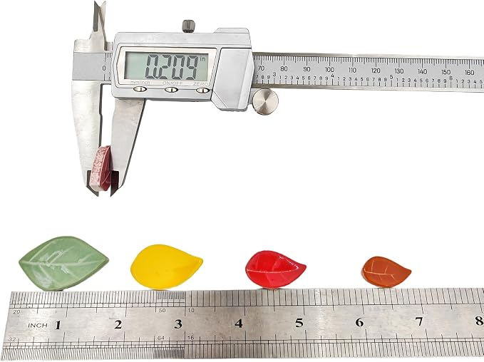 500g/1.1lb Leaf-Shaped Ceramic Mosaic Tiles, Ceramic Mosaic Pieces - Image 4