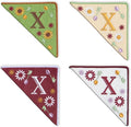 Personalized Embroidered Corner Mark, 4 Pack, Finished Initial Felt Bookmark by Unknown