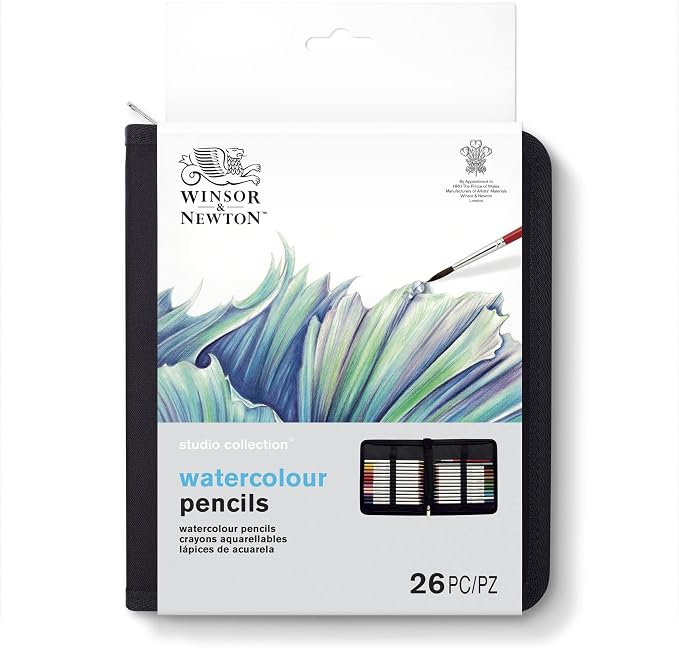 Winsor & Newton Studio Collection Artist Pencils, Watercolor Pencil Wallet - Image 3