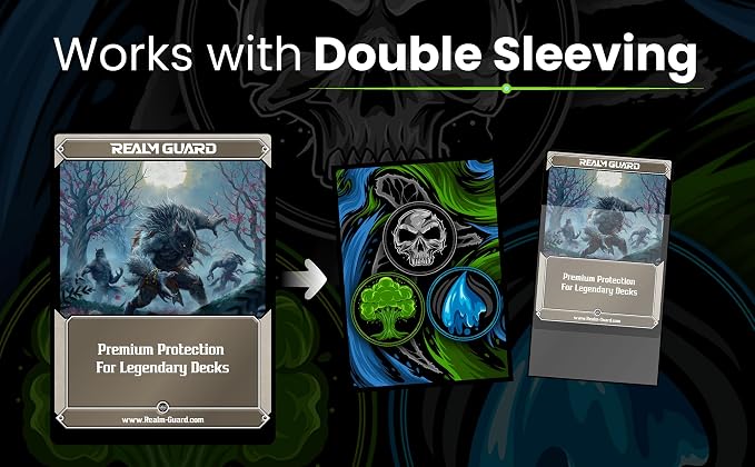 100ct Textured Matte TCG/MTG Card Art Sleeves - Image 4