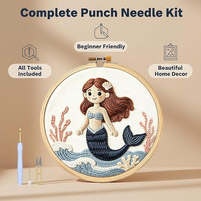 AohaiNova Punch Needle Kits for Adults Beginner, Punch Needle Starter Kit Easy - Image 2