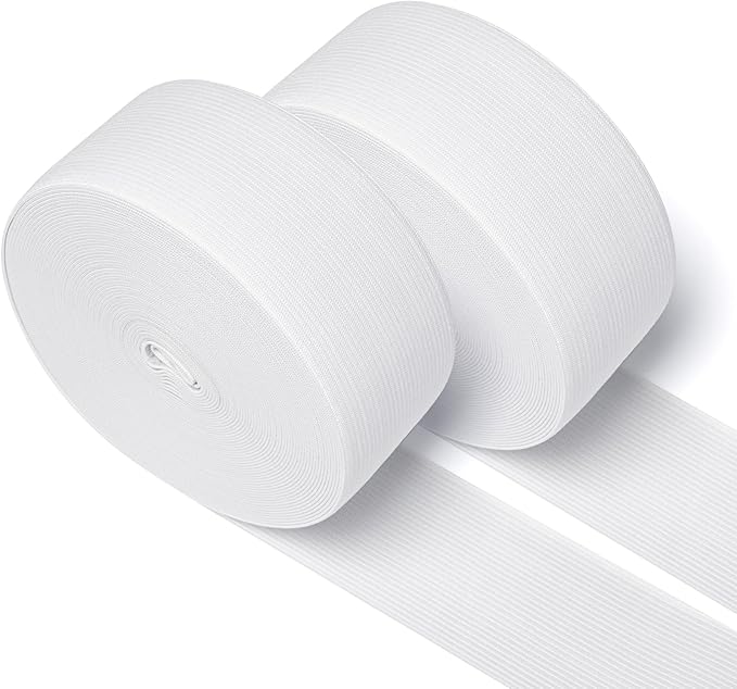 Elastic Band for Sewing, 2 Inch x 12 Yard High Elasticity Sewing Elastic Bands - Image 3