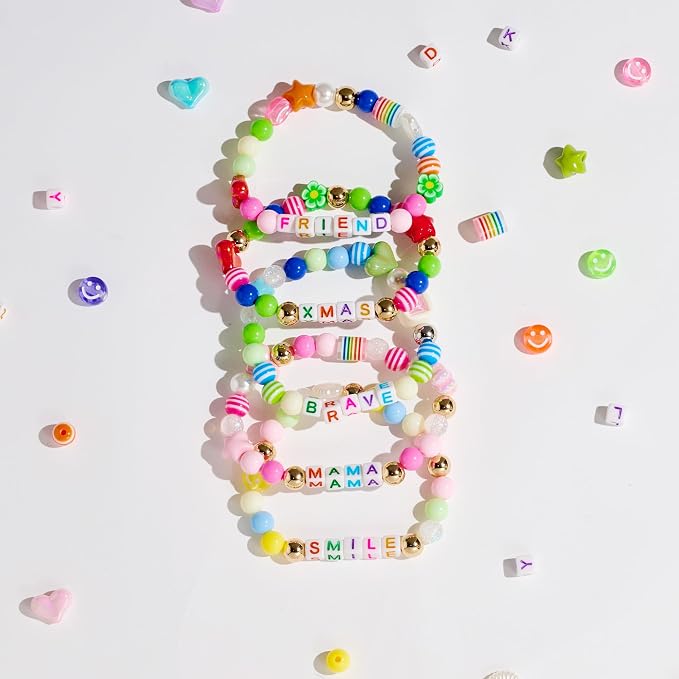 MYCUTEY 594Pcs DIY Bracelet Making Kit - Image 4