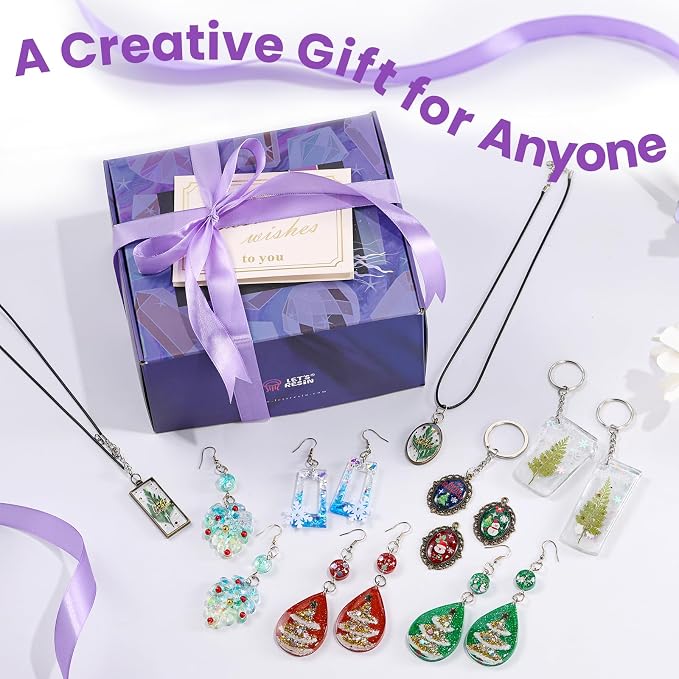 LET'S RESIN UV Resin Jewelry Making Kit - Image 8