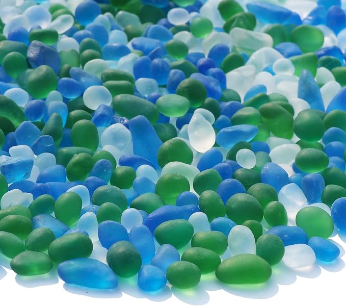 QYGL Sea Glass Stones by QYGL