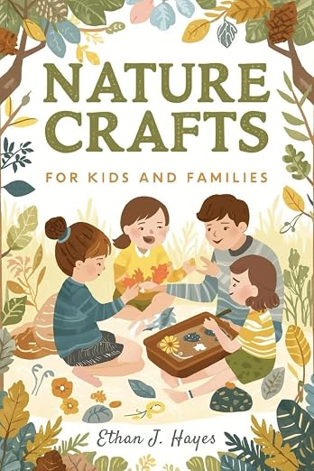 NATURE CRAFTS FOR KIDS AND FAMILIES: Fun and Easy Projects Using Natural by Unknown