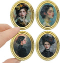 iLAND Miniature Dollhouse Accessories, 4 Dollhouse Picture Frames Set w/ 4 by ILANDTradingCoLtd