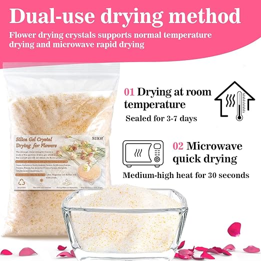Sukh Silica Gel Flower Drying - Image 3