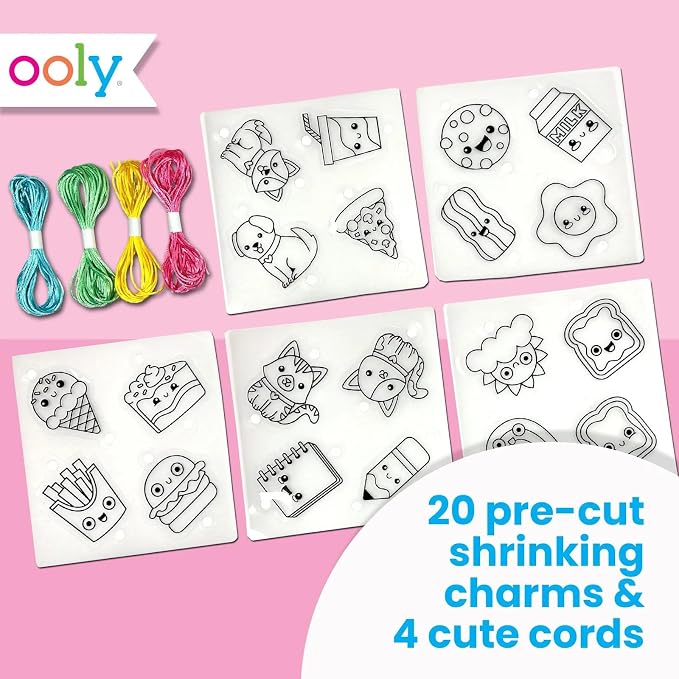 Ooly 24 PC DIY Shrinking Art Kit - Image 2