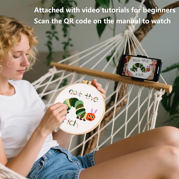 Hungry Caterpillar Embroidery Kits - Image 3