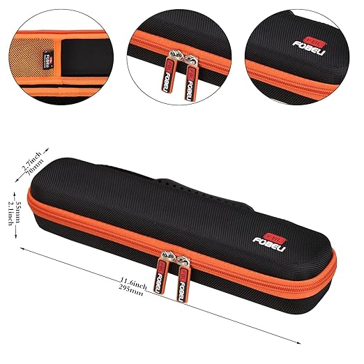 FBLFOBELI Hard Carrying Case for Klein Tools ET310 AC Circuit Breaker Finder & 80041 Outlet Repair Tool Kit (Small)