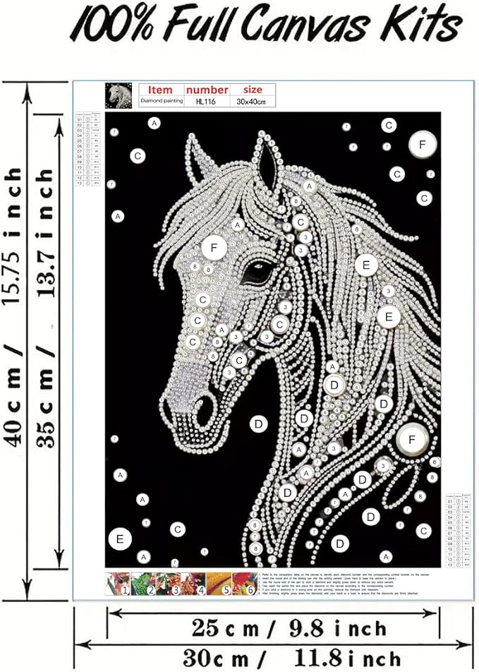 GEMFAMILY 5D Diamond Art Pearl Painting Kits - Image 6