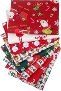 Aubliss 8pcs Fat Quarter Fabric Bundles Quilting Cotton Craft Fabric Pre-Cut by Aubliss