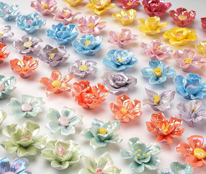 Lanyani Ceramic Flower Mosaic Tiles - Image 4
