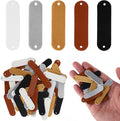 60pcs Handmade PU Leather Tags by Sliverdew