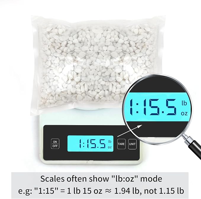 FANTIAN 2 lbs White Rocks for Plants, 3/8 Inch Gravel Pebbles for Plants. - Image 5
