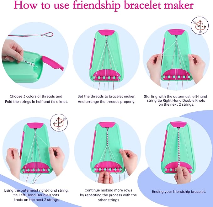 Rdfmy DIY Friendship Bracelet Kit - Image 3