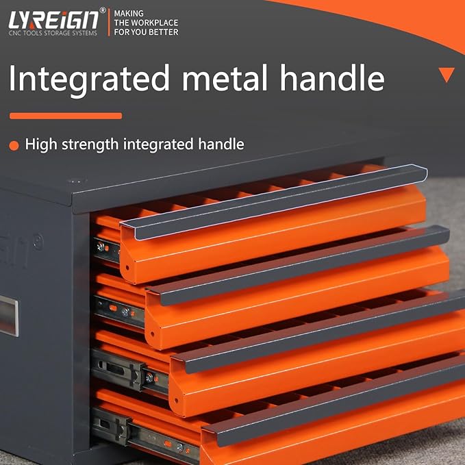 Drill Bit Organizer for 1/16 to 1/2 Inch Stackable Drill Storage