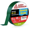 Avery Dennison Electrical Tape, General Use PVC Electric Tape, UL/CSA Listed Insulating Vinyl Tape for Electrical, Repairs, Automotive and Equipment, EE-100, ¾ in x 66 ft, Green, 1 Roll