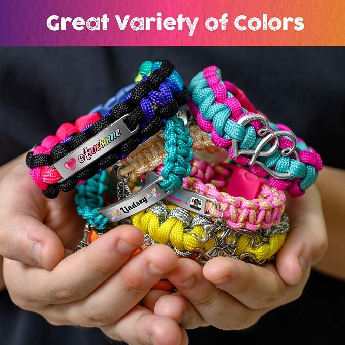 Glittery Garden Paracord Bracelet Making Kit - Image 7