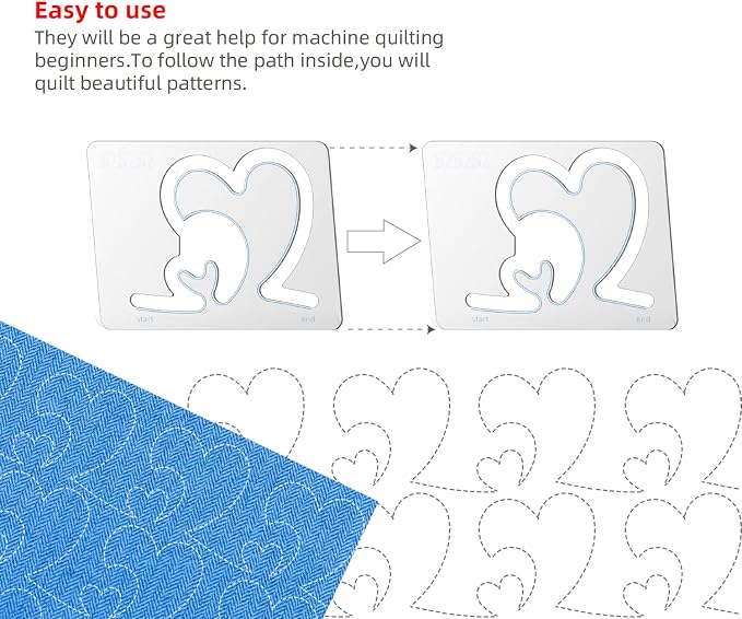 Kapyoo Quilting Rulers and Templates Quilting Templates - Image 4