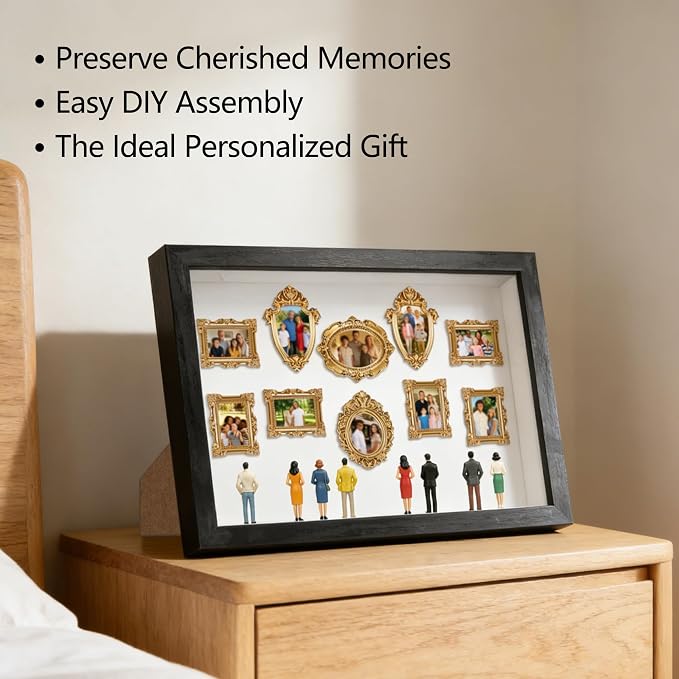 DIY Mini Museum Silhouette Box, Shadow Box Frame - Image 3