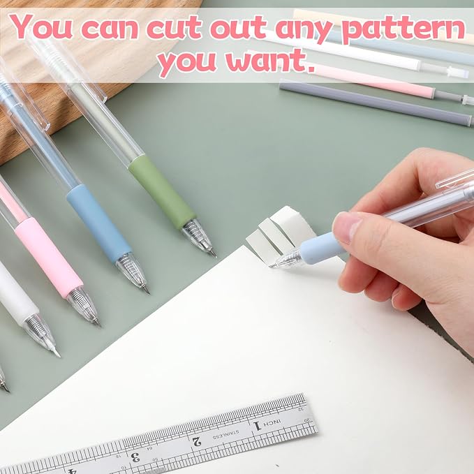 Knife Pen, A Complete Set Craft Cutting Tool Paper Cutter Pen Carving Tools - Image 3