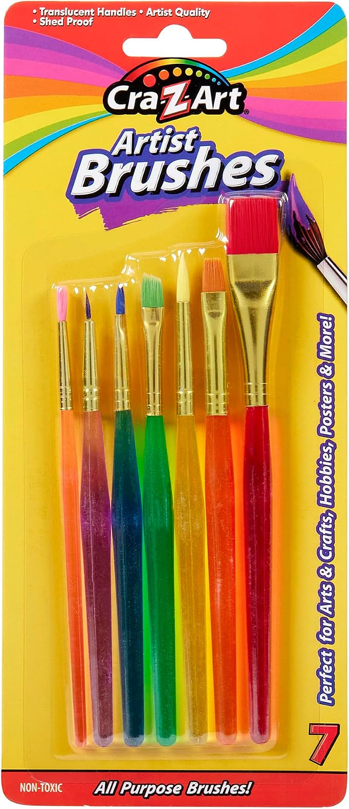 Cra-Z-Art Artist Brushes by Cra-Z-Art